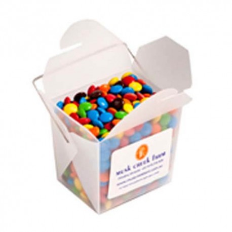 100g M&Ms Packed in Frosted Noodle Boxes