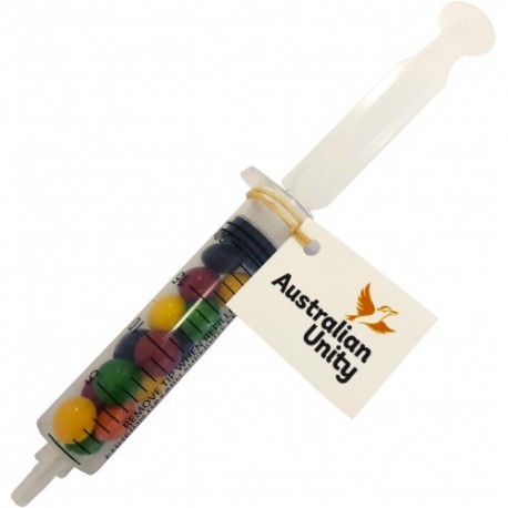 20g Skittles Packed in Acrylic Syringes