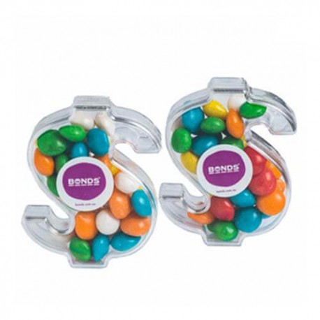 40g Chewy Fruits Packed in Acrylic Dollars