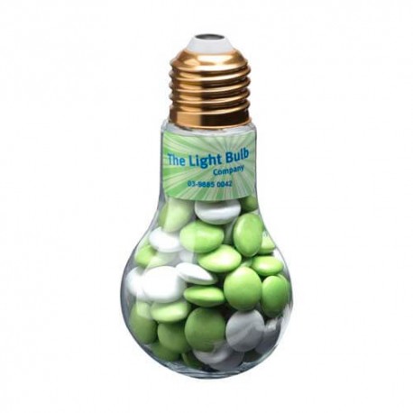 100g Chocolate Beans Packed in Light Bulbs