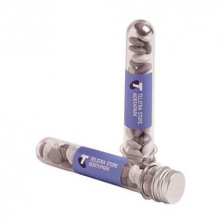 40g Chocolate Beans Packed in Test Tubes