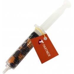 20g Jelly Beans Packed in Acrylic Syringes