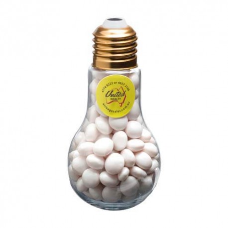 100g Chewy Mints Packed in Light Bulbs