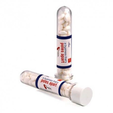 40g Chewy Mints Packed in Test Tubes