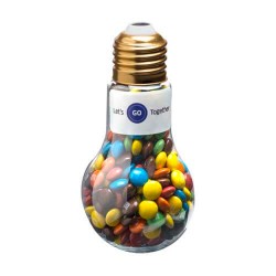 100g M&Ms Packed in Light Bulbs