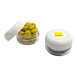 20g Chocolate Beans Packed in Small Screw Cap Bottles