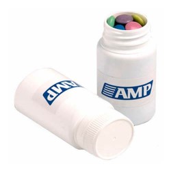 120g Chocolate Beans Packed in Pill Bottles