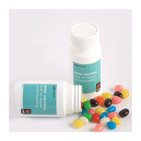 120g Jelly Beans Packed in Pill Bottles