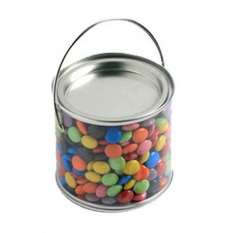 400g Chocolate Beans Packed in Medium PVC Buckets