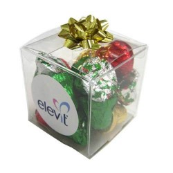 60g Christmas Chocolates Packed in Cubes