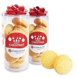16 Traditional Shortbread Cookie Packed in Pet Tubs