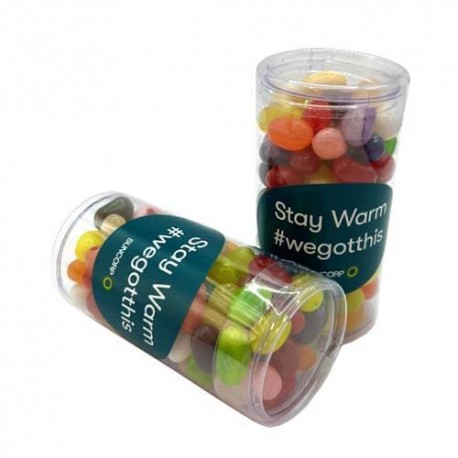 100g Jelly Belly, Jelly Beans Packed in Pet Tubs