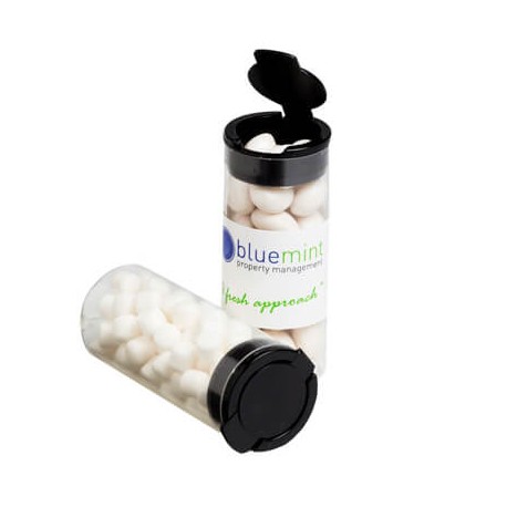 35g Mints Packed in Flip Lid Tubes