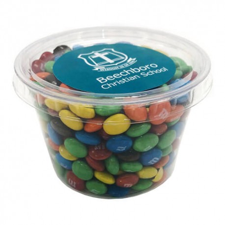80g M&Ms Packed in Big Tubs