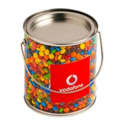 850g M&Ms Packed in Big PVC Buckets