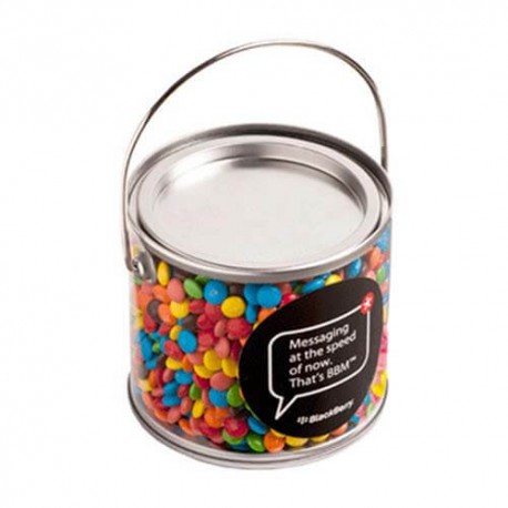 400g M&Ms Packed in Medium PVC Buckets