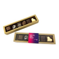 6 Pack Asorted Pralines Packed in Gift Box