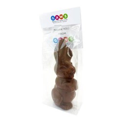 60g Easter Bunny Box Packed in Cello Bags with Header Board