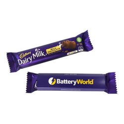50g Dairy Milk Chocolate Packed in Printed Sleeve