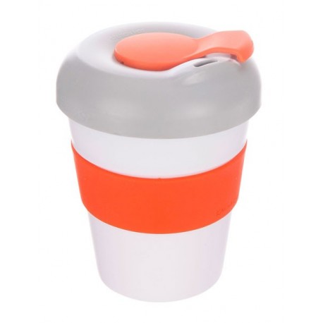 White Silver Orange 320ml Profile Karma Kup