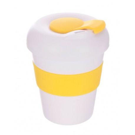 White Yellow 320ml Profile Karma Kup