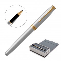 Metal Pen Rollerball Parker Sonnet - Brushed Stainless GT