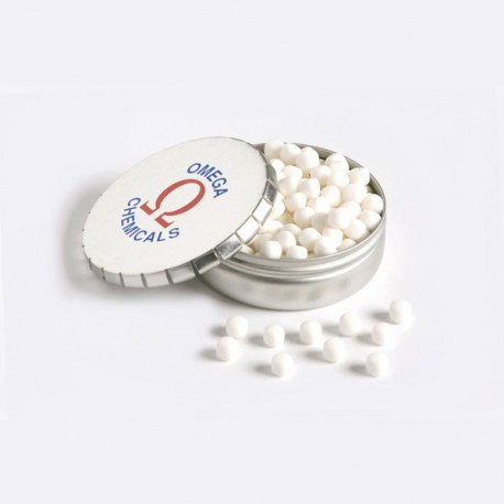 Click Clack Tin Filled with Mini Mints or Musks 70G