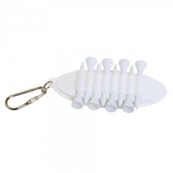 Tee Holder with Caribiner