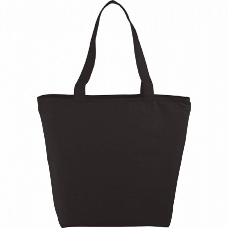 8 oz. Cotton Maine Zippered Tote