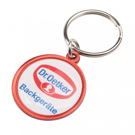 Rainbow Keyring (30mm round)