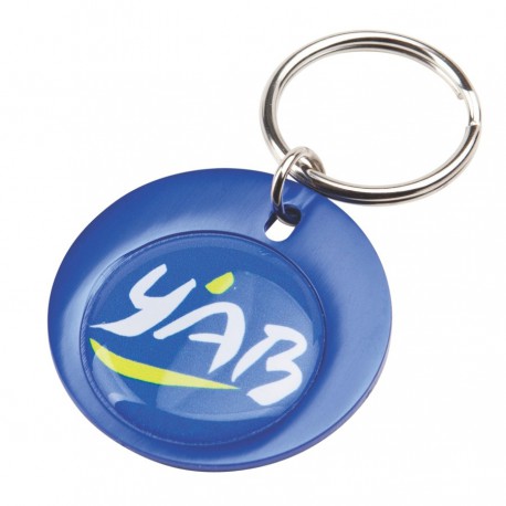 Rainbow Keyring (37mm round)