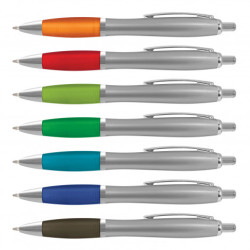 Vistro Silver Barrel Plastic Pen
